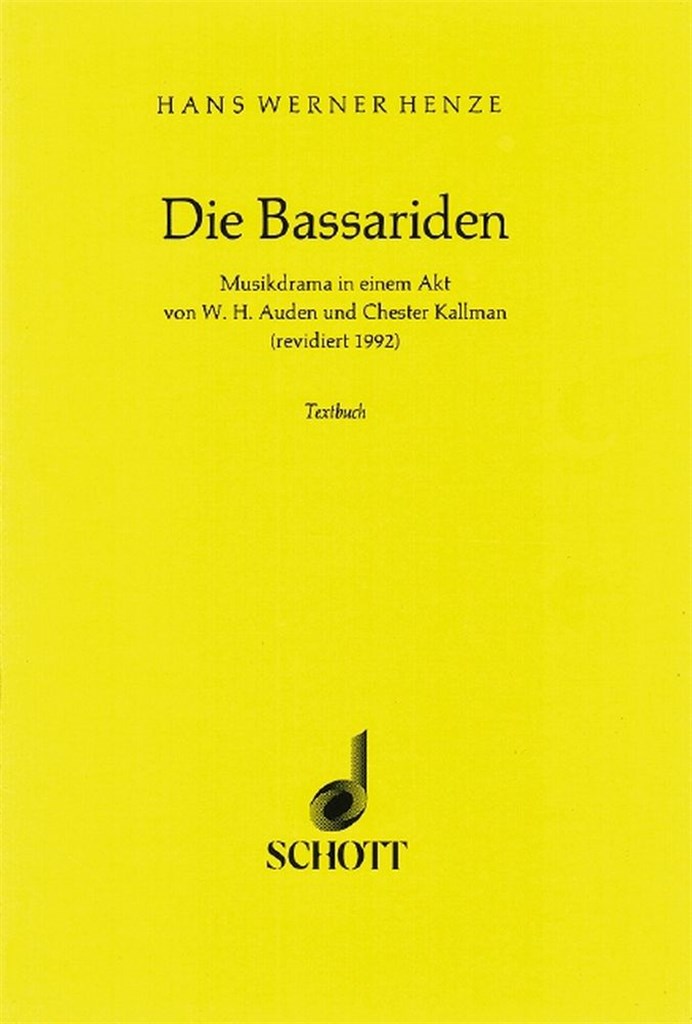 The Bassarids